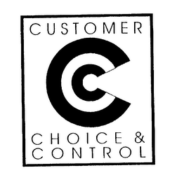 CUSTOMER CHOICE & CONTROL