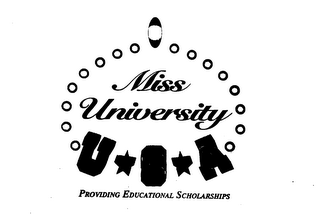 MISS UNIVERSITY USA PROVIDING EDUCATIONAL SCHOLARSHIPS