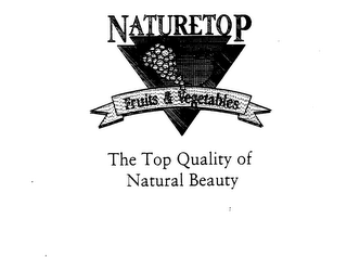 NATURETOP FRUITS & VEGETABLES THE TOP QUALITY OF NATURAL BEAUTY