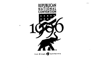 REPUBLICAN NATIONAL CONVENTION 1996 SAN DIEGO CALIFORNIA