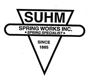 SUHM SPRING WORKS INC. SPRING SPECIALIST SINCE 1885