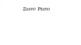 ZESTO PESTO