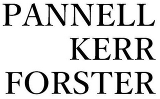 PANNELL KERR FORSTER