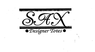 SAX DESIGNER TOTES