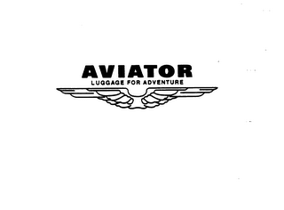 AVIATOR LUGGAGE FOR ADVENTURE