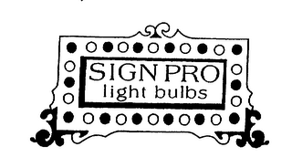 SIGN PRO LIGHT BULBS