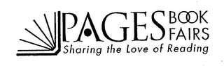 PAGES BOOK FAIRS SHARING THE LOVE OF READING