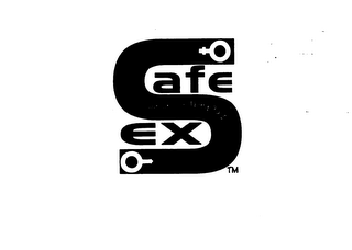 SAFE SEX THE FASHIONABLE THING TO DO.