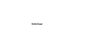 HYDROCLEAR