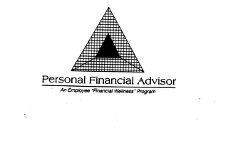 PERSONAL FINANCIAL ADVISOR AN EMPLOYEE "FINANCIAL WELLNESS" PROGRAM