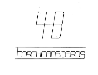 4HB FOREHEADBOARDS