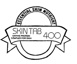 SKIN TAB 400 MARINE PROTEIN COMPLEX FOR SKIN ESSENTIAL SKIN NUTRIENT