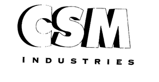 CSM INDUSTRIES