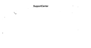 SUPPORTCENTER