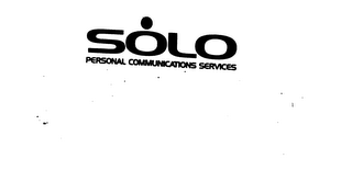 SOLO PERSONAL COMMUNICATIONS SERVICES