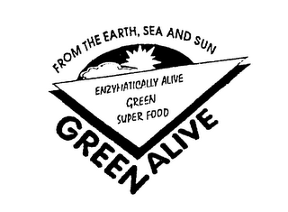 GREEN ALIVE FROM THE EARTH, SEA AND SUN ENZYMATICALLY ALIVE GREEN SUPER FOOD