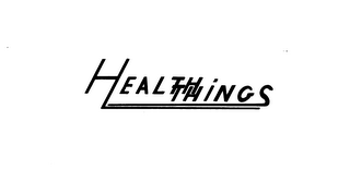 HEALTH THINGS