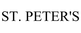 ST. PETER'S