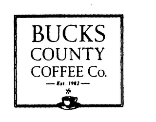 BUCKS COUNTY COFFEE CO. EST. 1982