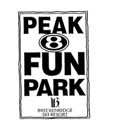 PEAK 8 FUN PARK BRECKENRIDGE SKI RESORT