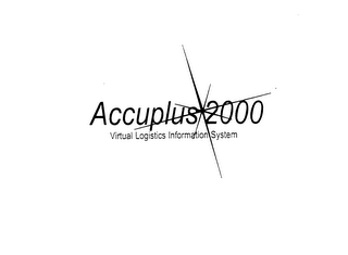 ACCUPLUS 2000 VIRTUAL LOGISTICS INFORMATION SYSTEM