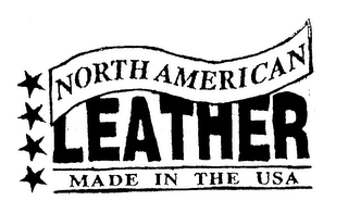 NORTH AMERICAN LEATHER MADE IN THE USA