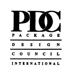 PDC PACKAGE DESIGN COUNCIL INTERNATIONAL