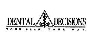 DENTAL DECISIONS YOUR PLAN YOUR WAY