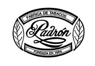 PADRON FABRICA DE TABACOS FUNDADA EN 1964