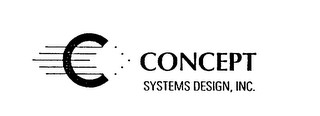 C CONCEPT SYSTEMS DESIGN, INC.