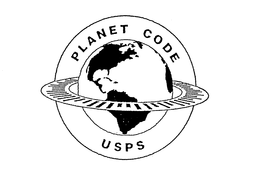 PLANET CODE USPS trademark