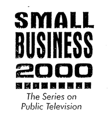 SMALL BUSINESS 2000 THE SERIES ON PUBLIC TELEVISION