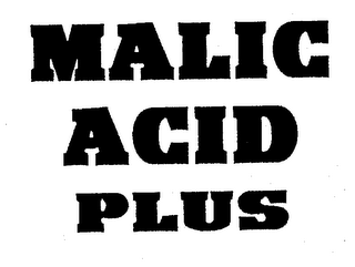 MALIC ACID PLUS
