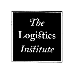 THE LOGISTICS INSTITUTE