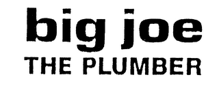 BIG JOE THE PLUMBER