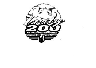 INDY 200 AT WALT DISNEY WORLD INAUGURAL RACE - JANUARY 27, 1996