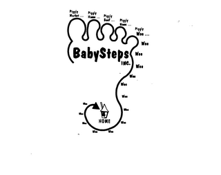 BABY STEPS INC. PIGGLY MARKET... PIGGLY HOME... PIGGLY BEEF... PIGGLY NONE... PIGGLY WEE... WEE HOME