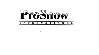 PROSNOW INTERNATIONAL