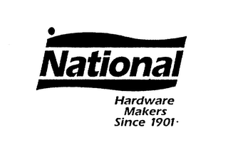 NATIONAL HARDWARE MAKERS SINCE 1901