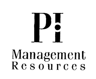 PI MANAGEMENT RESOURCES