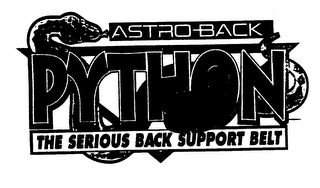 ASTRO-BACK PYTHON THE SERIOUS BACK SUPPORT BELT