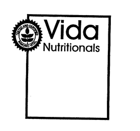 TESTED AND CERTIFIED INMUNO VITAL VIDA NUTRITIONALS