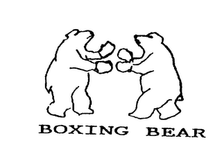 BOXING BEAR