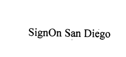SIGNON SAN DIEGO