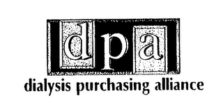 DPA DIALYSIS PURCHASING ALLIANCE