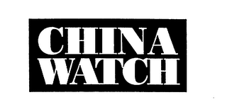 CHINA WATCH