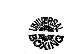 UNIVERSAL BOXING