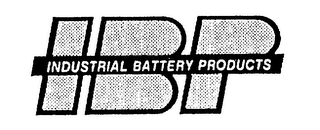 IBP INDUSTRIAL BATTERY PRODUCTS