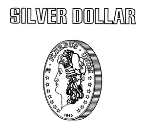 SILVER DOLLAR E PLURBUS UNUM 1945