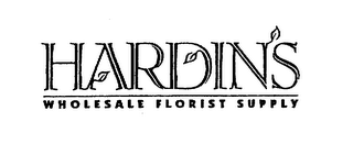 HARDIN'S WHOLESALE FLORIST SUPPLY